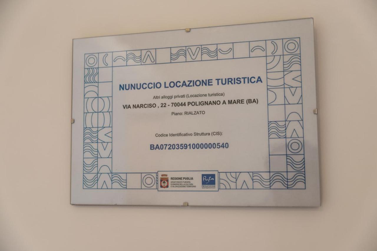 Nunuccio - Locazione Turistica Apartment Полиняно а Маре Екстериор снимка
